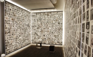 Le Mur des enfants du Mémorial de la Shoah, à Paris