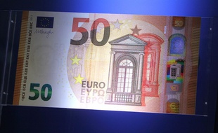 Le nouveau billet de 50 euros sera mis en circulation au printemps 2017