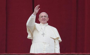 Le pape François, le 25 décembre 2013, au Vatican.