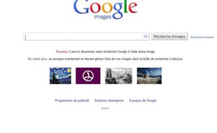 Capture d'écrans de la fonction recherche dans Google Images