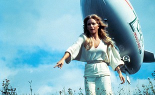 Tanya Roberts dans le James Bond « Dangereusement vôtre » sorti en 1985.