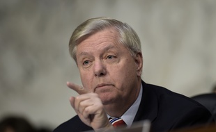 Le sénateur américain Lindsey Graham à Washington, le 20 mars 2017.