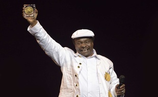 Mory Kante lors de la cérémonie de remise des Grands Prix de la SACEM en 2017