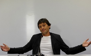 Leonardo lorsqu'il était entraîneur de l'Inter Milan, juste avant de rejoindre le PSG, le 7 juillet 2011.