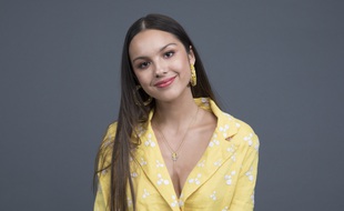 Olivia Rodrigo lors du lancement de la série « High School Musical » le 19 octobre 2019