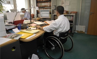 Handicap et travail (illustration).
