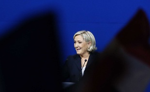 Marine Le Pen lors de son discours du 1er mai