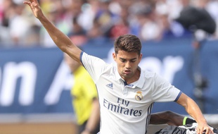 Enzo Zidane lors d'un match entre les équipes réserves du Real Madrid et de Chelsea, le 30 juillet 2016.