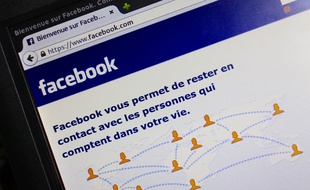 La page d'accueil du réseau social Facebook.