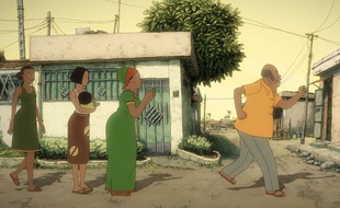 Aya de Yopougon film réalisé par Marguerite Abouet et Clément Oubreri.