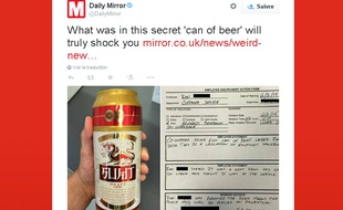 Cette simple canette de bière cache en réalité bien son jeu.