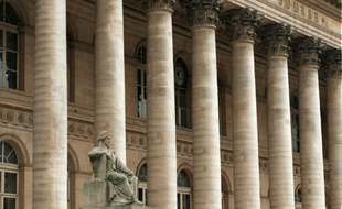 Le Palais Brogniart, ancienne Bourse de Paris