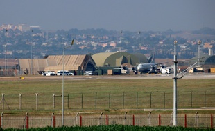 La base militaire d'Incirlik le 28 juillet 2015 en Turquie