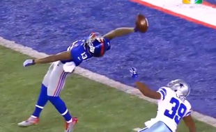 Odell Beckham Jr, joueur des New Yoprk Giants, le 23 novembre 2014.