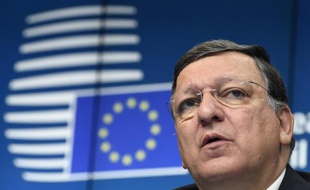 Le président sortant de la Commission européenne, José Manuel Barroso, le 31 août 2014 à Bruxelles
