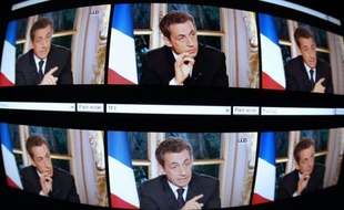 L'émission consacrée à la crise avec Nicolas Sarkozy diffusée simultanément sur TF1 et France 2 jeudi soir a été regardée par 11,9 millions de téléspectateurs