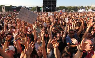 Le festival des Vieilles Charrues, ici en 2015
