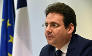 Le secrétaire d'Etat au Commerce extérieur français, Matthias Fekl, à Singapour le 8 avril 2016