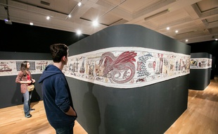 La tapisserie de « Game of Thrones » reprend la forme et l'esthétique de celle de Bayeux.