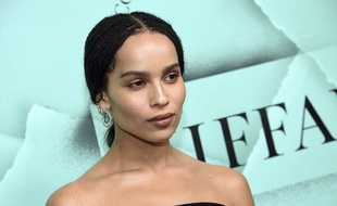 L'actrice Zoe Kravitz à New York.