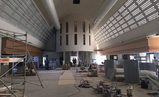 L'aménagement de la Halle Boca, quai de Paludate à Bordeaux, se termine.