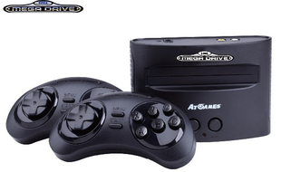 La Sega Mega Drive.