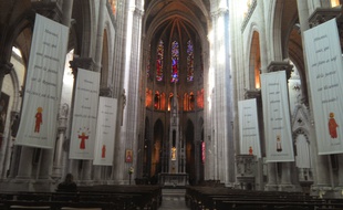 L'église Saint-Nicolas à Nantes.