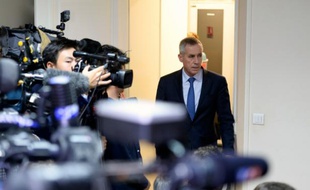 Le procureur de Paris François Molins à Paris le 14 novembre 2015