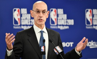 Adam Silver est en pleine crise avec la Chine depuis début octobre.