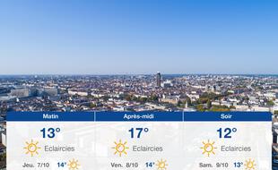 Météo Nantes: Prévisions du mercredi 6 octobre 2021
