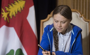 Greta Thunberg à Montréal, le 27 septembre 2019.