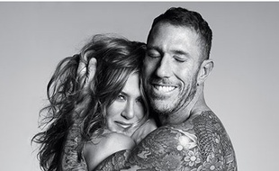 Jennifer Aniston et son coiffeur