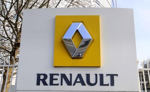 Le siege de Renault a Boulogne Billancourt. Boulogne Billancourt, Le 3 janvier 2011.