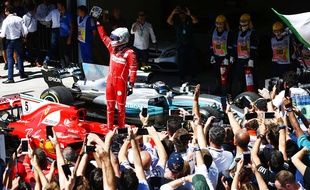 Sebastian Vettel a remporté le Grand Prix du Brésil, le 12 novembre 2017.