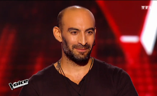 François Micheletto, aux auditions à l'aveugle de la saison 5 de «The Voice».