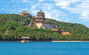 Le Palais d'été de Pékin, un magnifique ensemble architectural classé au patrimoine mondial de l’Unesco.