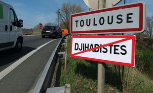 Les faux panneaux de signalisation ont été rapidement retirés autour de Toulouse.