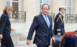 François Hollande, le 11 octobre 2013 à l'Elysée.