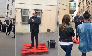 Jean-Christophe Camdadélis est allé à la encontre des électeurs du 19e arrondissement de Paris.