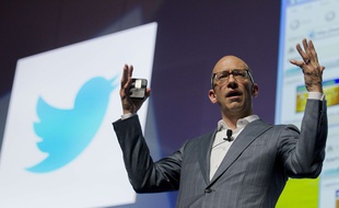 Le directeur général de Twitter, Dick Costolo.