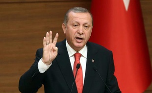 Recep Tayyip Erdogan, le président de la Turquie, le 19 octobre 2015, à Ankara