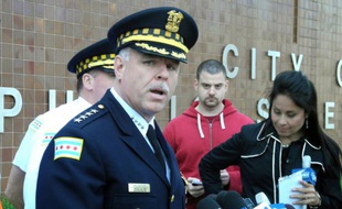 Le chef de la police de Chicago, Garry McCarthy le 5 mai 2012 à Chicago