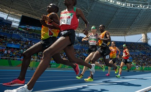 Une course de 1.500m aux Jeux paralympiques, à Rio