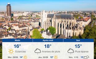 Météo Nantes: Prévisions du mardi 28 septembre 2021