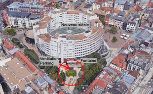 L'accident à eu lieu au Nouveau siècle, à Lille.