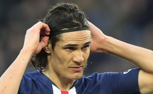 Edinson Cavani à Paris le 29 février 2020.