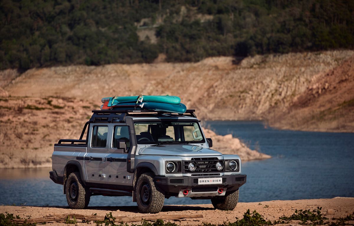 Ineos Quartermaster, le pick-up « Defender » made in France