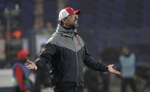 Jurgen Klopp lors du match Atalanta-Liverpool en Ligue des champions, le 3 novembre 2020.