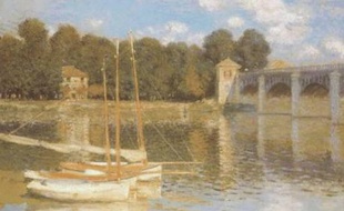 Le Pont d'Argenteuil, un tableau de Claude Monet