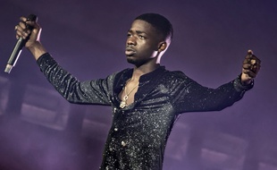 MHD en concert a l'AccorHotels Arena, à Paris le 17 mars 2018